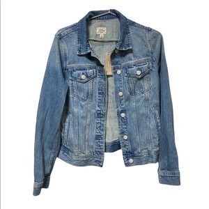 J. Crew denim jean jacket new with tags XS